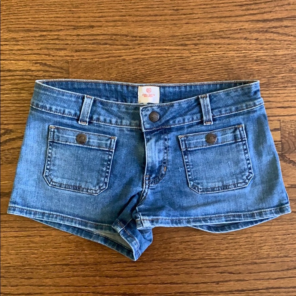 vintage jean shorts